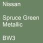 Preview: Nissan, Spruce Green Metallic, BW3.